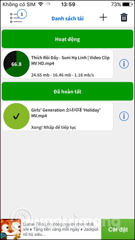 How to download videos on iPhone using FoxFM Picture 9