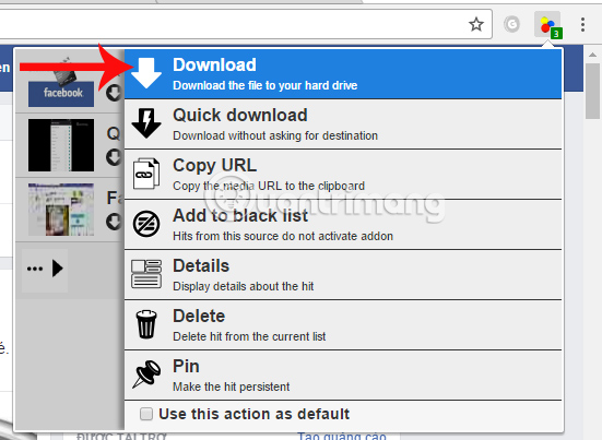 How to download videos on Web browser with Video Download Helper Picture 7