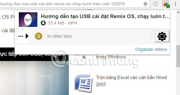 How to download videos on Web browser with Video Download Helper Picture 9