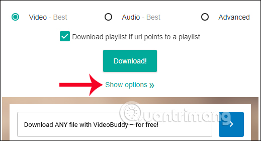 How to download videos, playlists on Youtube and more than 2000 other websties Picture 3