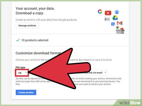 How to Download Your Google Data Picture 7
