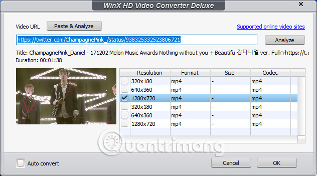 How to download YouTube videos, Facebook on WinX HD Video Converter Deluxe