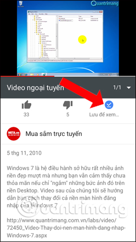 How to download Youtube videos offline, watch Youtube videos offline Picture 11