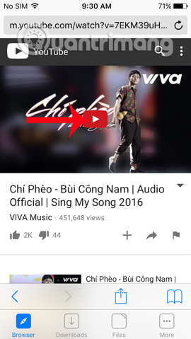 How to download YouTube videos to iPhone phones Picture 19