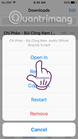 How to download YouTube videos to iPhone phones Picture 24