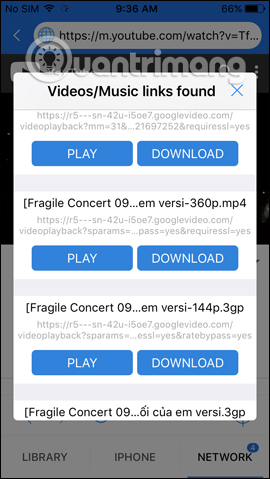 How to download YouTube videos to iPhone phones Picture 34