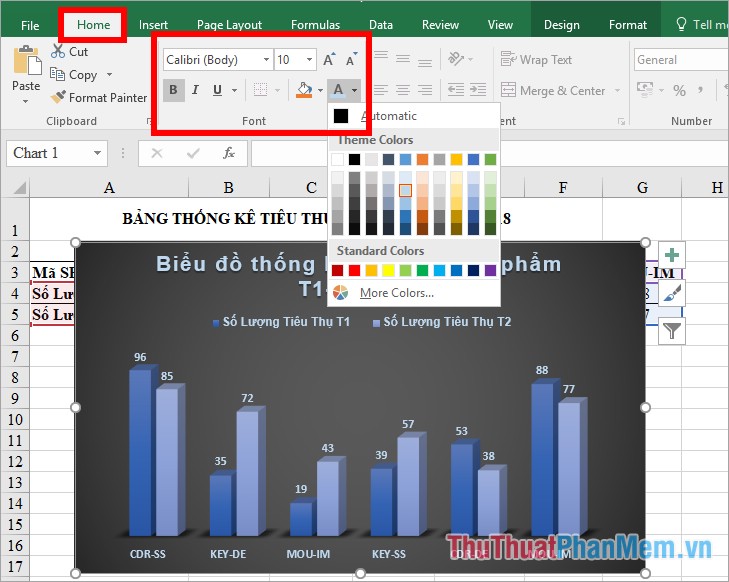 How to draw a bar chart in Excel Picture 13