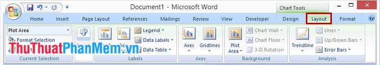 How to draw a chart in Word Picture 6