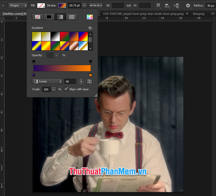How to draw a frame, create a border using Photoshop Picture 22