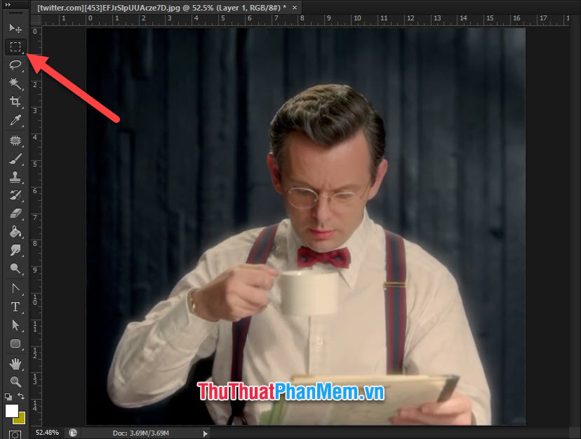 How to draw a frame, create a border using Photoshop Picture 8
