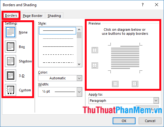 Picture 4 of How to draw a frame in Word