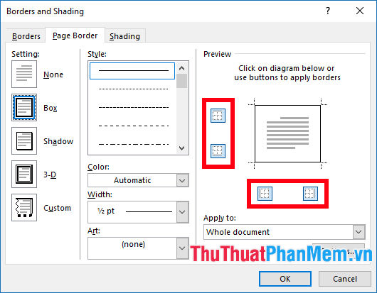 Picture 5 of How to draw a frame in Word