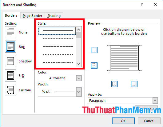 Picture 6 of How to draw a frame in Word