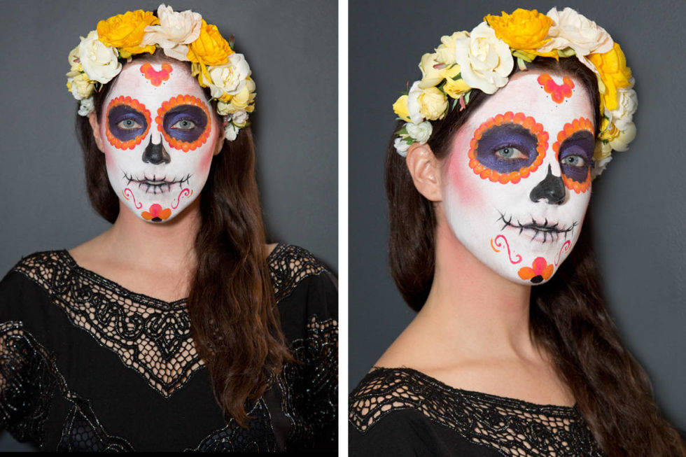How to draw a mysterious, attractive mask for Halloween night Picture 10