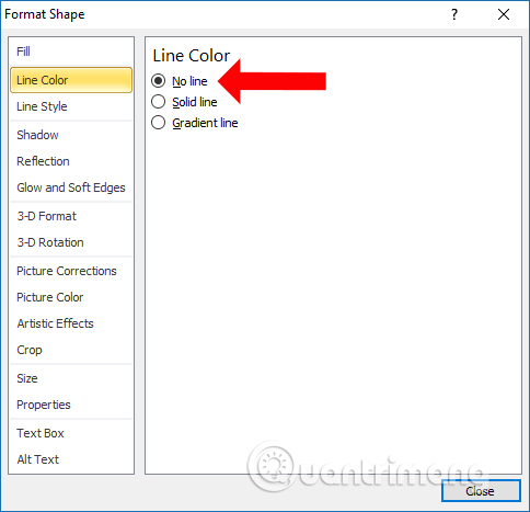 Picture 9 of How to draw a straight line, draw an arrow in Excel