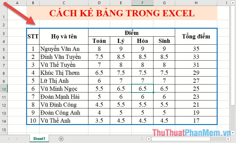 how-to-draw-a-table-in-excel