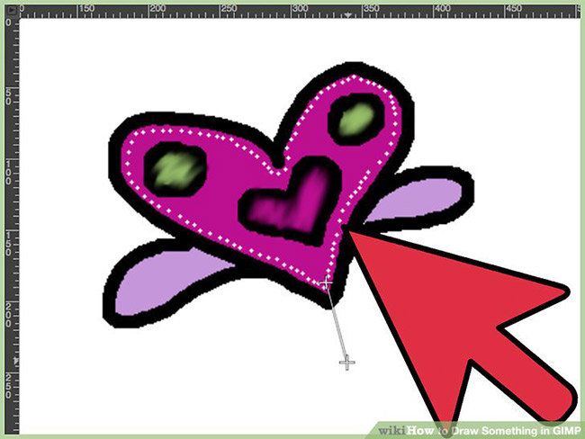 How to draw an object in GIMP Picture 11