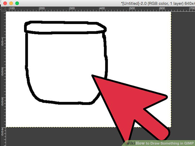 How to draw an object in GIMP Picture 14