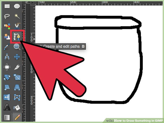 How to draw an object in GIMP Picture 15