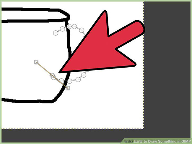How to draw an object in GIMP Picture 17