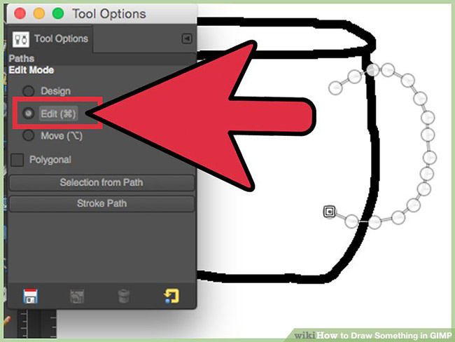 How to draw an object in GIMP Picture 18