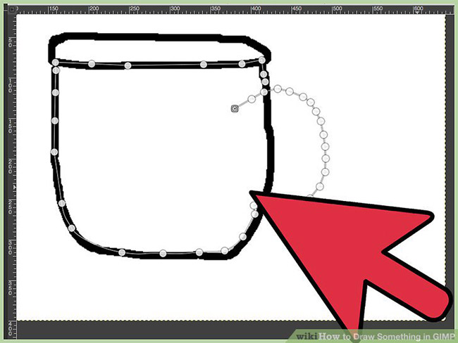 How to draw an object in GIMP Picture 20