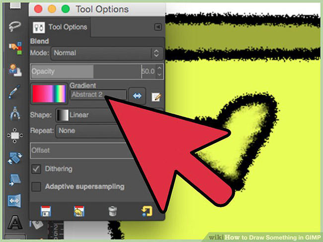 How to draw an object in GIMP Picture 26