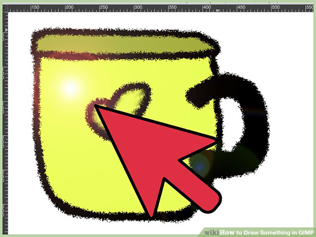How to draw an object in GIMP Picture 27