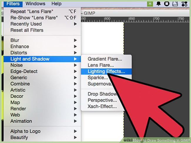 How to draw an object in GIMP Picture 28