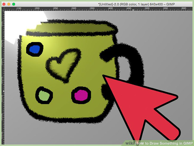 How to draw an object in GIMP Picture 33
