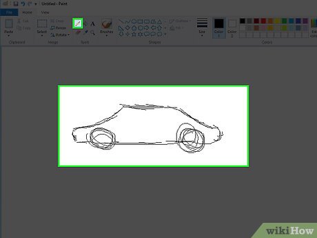How to Draw and Color with Microsoft Paint Picture 1