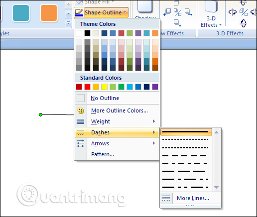 Изображение 3: Как рисовать ломаные линии в Word