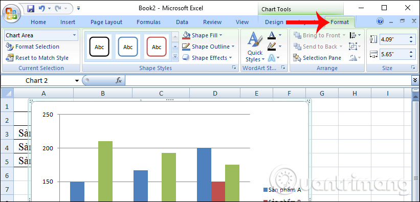 How to draw charts in Excel Picture 10