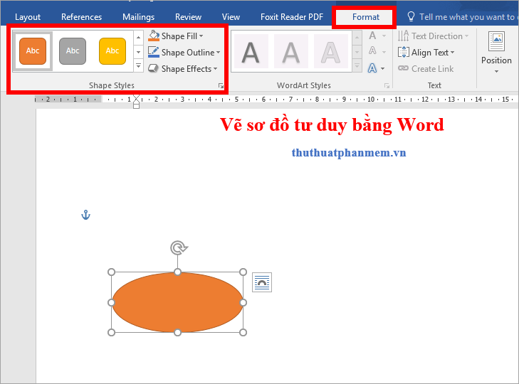 How to draw mind maps with Word Picture 6