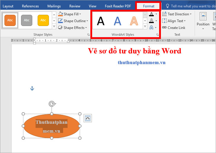 How to draw mind maps with Word Picture 8