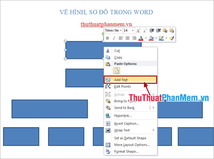 How to draw pictures and diagrams in Word Picture 9