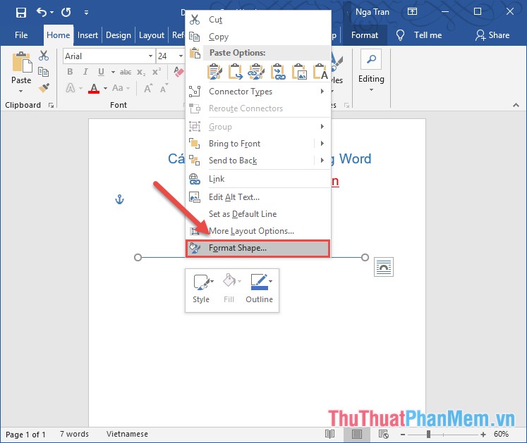 How To Draw Straight Lines And Lines In Word 19 16 13 10 And 07