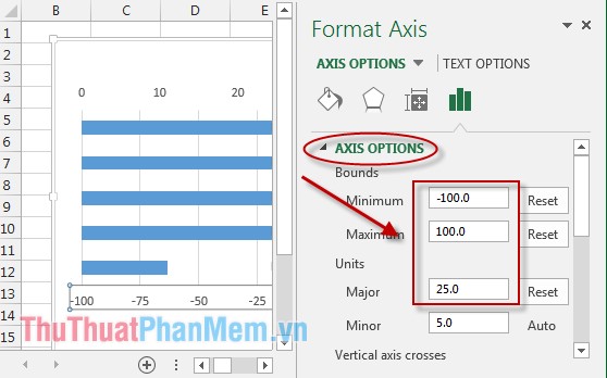 How to draw tornado charts in Excel Picture 6