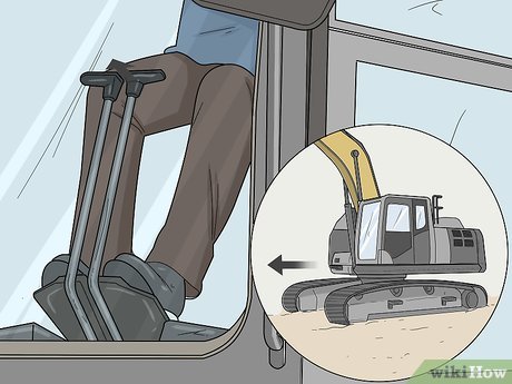 How to Drive an Excavator Picture 10