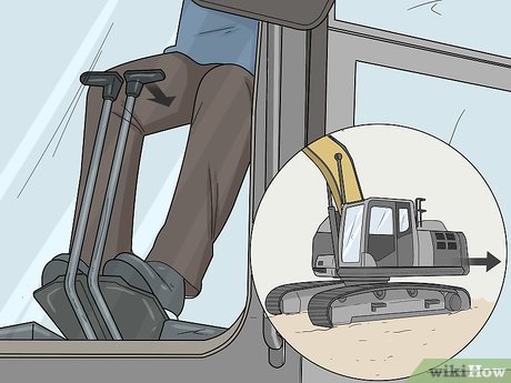 How to Drive an Excavator Picture 11