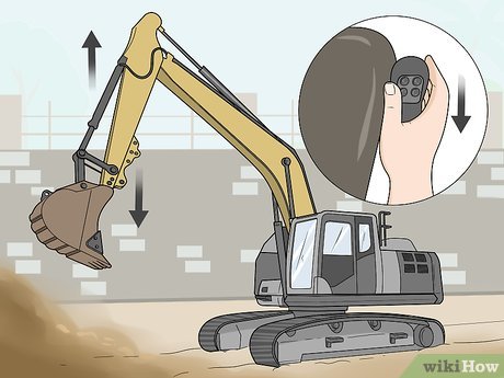 How to Drive an Excavator Picture 5