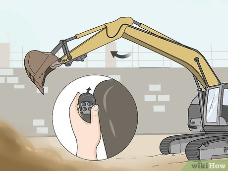 How to Drive an Excavator Picture 7