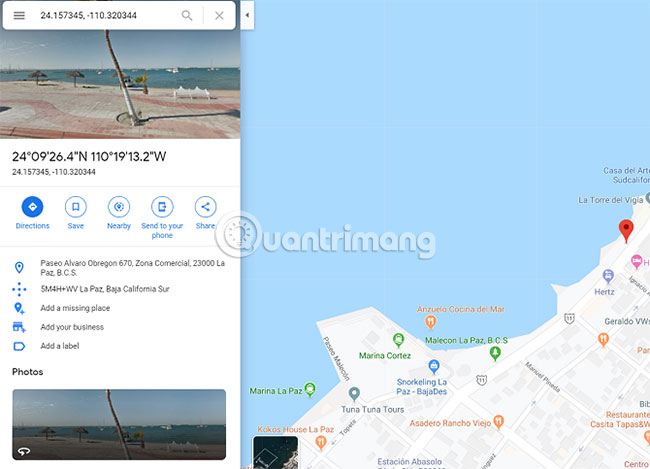 How to drop a pin on Google Maps Picture 5