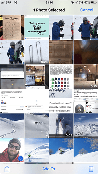 How to duplicate, create copies of images and videos on iPhone phones Picture 2