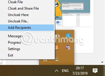 How to easily encrypt a file without a password using Cloak Encrypt Picture 8