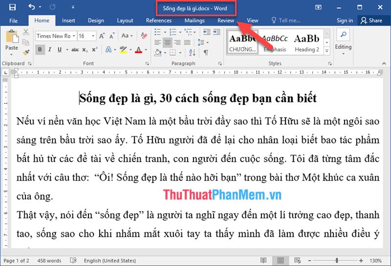 How to edit basic Word documents for beginners Picture 14