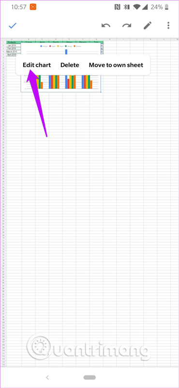 How to edit chart notes in Google Sheets Picture 4