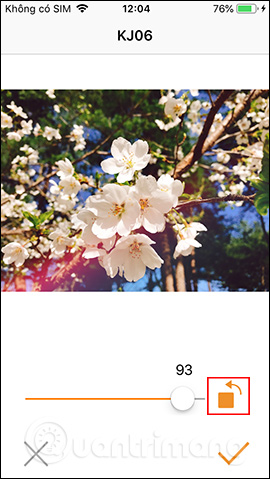 How to edit classic photos on KUNI Cam Picture 20