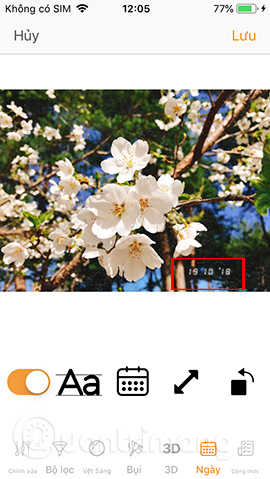How to edit classic photos on KUNI Cam Picture 25