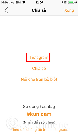 How to edit classic photos on KUNI Cam Picture 33
